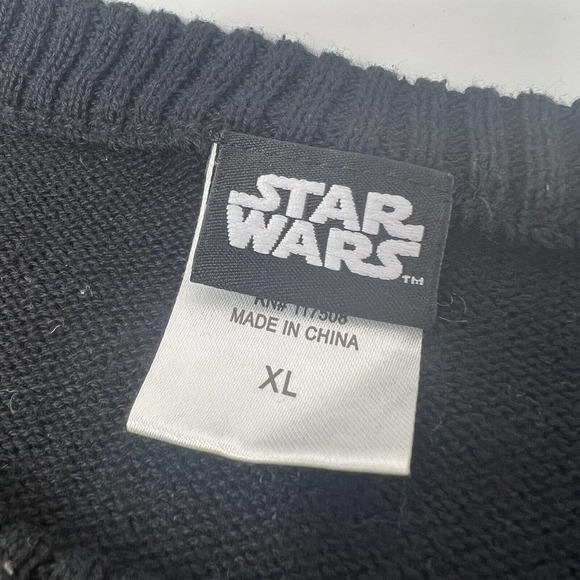 Star Wars Brown Knit Chewbacca Roar Sweater Youth Size XL, Fits Adult M/L READ - Picture 4 of 7